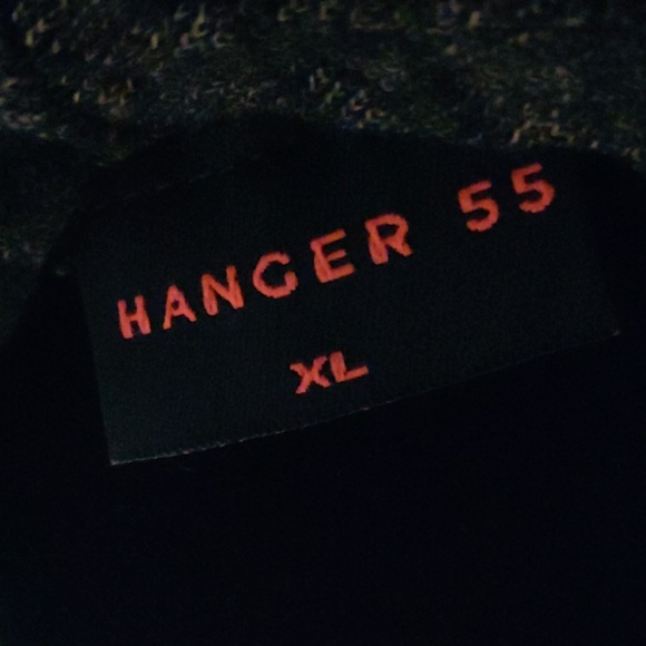 Women's Draped Hacci Cardigan Charcoal Xlarge - Picture 3 of 4